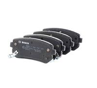 Bosch BP1051 - Pastiglie Freni Auto, Trasero - Calidad Bosch - Reducción de Ruido y Polvo - Certificación ECE-R90 - Sin Cobre - 1 Juego de 4 Pastillas