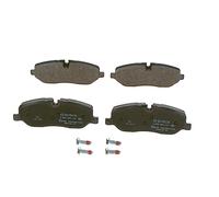 Bosch BP1058 - Pastiglie Freni Auto, Delantero - Calidad Bosch - Reducción de Ruido y Polvo - Certificación ECE-R90 - Sin Cobre - 1 Juego de 4 Pastillas - Con Accesorios