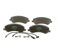 Bosch BP1081 - Pastiglie Freni Auto, Delantero - Calidad Bosch - Reducción de Ruido y Polvo - Certificación ECE-R90 - Sin Cobre - 1 Juego de 4 Pastillas - Con Accesorios