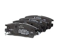 Bosch BP1123 - Pastiglie Freni Auto, Trasero - Calidad Bosch - Reducción de Ruido y Polvo - Certificación ECE-R90 - Sin Cobre - 1 Juego de 4 Pastillas