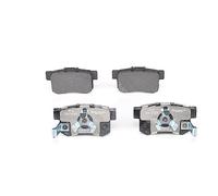 Bosch BP1168 - Pastiglie Freni Auto, Trasero - Calidad Bosch - Reducción de Ruido y Polvo - Certificación ECE-R90 - Sin Cobre - 1 Juego de 4 Pastillas