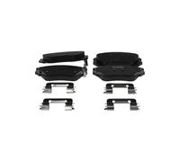 Bosch BP1191 - Pastiglie Freni Auto, Delantero - Calidad Bosch - Reducción de Ruido y Polvo - Certificación ECE-R90 - Sin Cobre - 1 Juego de 4 Pastillas - Con Accesorios