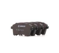 Bosch BP1222 - Pastiglie Freni Auto, Delantero - Calidad Bosch - Reducción de Ruido y Polvo - Certificación ECE-R90 - Sin Cobre - 1 Juego de 4 Pastillas - Con Accesorios