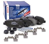 Bosch BP1231 Pastillas de freno - Eje delantero - certificación ECE-R90 - 1 juego de 4 pastillas