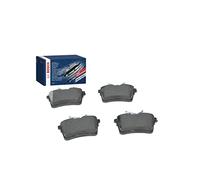 Bosch BP1242 - Pastiglie Freni Auto, Trasero - Calidad Bosch - Reducción de Ruido y Polvo - Certificación ECE-R90 - Sin Cobre - 1 Juego de 4 Pastillas