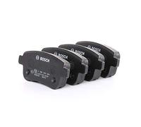 BOSCH Juego de 4 pastillas de freno para RENAULT: Mégane, Captur, Clio, Scénic, Fluence, Arkana, Zoé (Ref: 0 986 494 384)