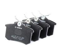Bosch BP1295 - Pastiglie Freni Auto, Trasero - Calidad Bosch - Reducción de Ruido y Polvo - Certificación ECE-R90 - Sin Cobre - 1 Juego de 4 Pastillas