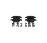 Bosch BP1338 - Pastillas de Freno para Coche Eje Trasero - 1 Juego de 4 Pastillas