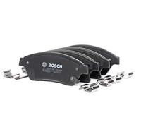 Bosch BP1355 - Pastiglie Freni Auto, Delantero - Calidad Bosch - Reducción de Ruido y Polvo - Certificación ECE-R90 - Sin Cobre - 1 Juego de 4 Pastillas - Con Accesorios