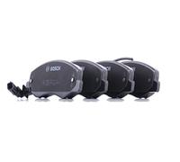 Bosch BP1418 - Pastiglie Freni Auto, Trasero - Calidad Bosch - Reducción de Ruido y Polvo - Certificación ECE-R90 - Sin Cobre - 1 Juego de 4 Pastillas