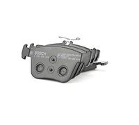 Bosch BP1504 - Pastiglie Freni Auto, Trasero - Calidad Bosch - Reducción de Ruido y Polvo - Certificación ECE-R90 - Sin Cobre - 1 Juego de 4 Pastillas