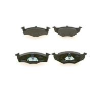 Bosch BP163 - Pastiglie Freni Auto, Delantero - Calidad Bosch - Reducción de Ruido y Polvo - Certificación ECE-R90 - Sin Cobre - 1 Juego de 4 Pastillas