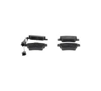 Bosch BP1647 Pastillas de freno - Eje trasero - certificación ECE-R90-1 juego de 4 pastillas
