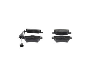 Bosch BP1647 Pastillas de freno - Eje trasero - certificación ECE-R90-1 juego de 4 pastillas
