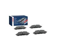 Bosch BP1709 - Pastiglie Freni Auto, Delantero - Calidad Bosch - Reducción de Ruido y Polvo - Certificación ECE-R90 - Sin Cobre - 1 Juego de 4 Pastillas - Con Accesorios