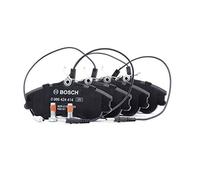 Bosch BP204 - Pastiglie Freni Auto, Delantero - Calidad Bosch - Reducción de Ruido y Polvo - Certificación ECE-R90 - Sin Cobre - 1 Juego de 4 Pastillas - Con Accesorios