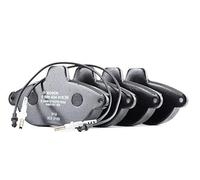 Bosch BP205 - Pastiglie Freni Auto, Delantero - Calidad Bosch - Reducción de Ruido y Polvo - Certificación ECE-R90 - Sin Cobre - 1 Juego de 4 Pastillas