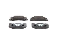 Bosch BP2165 - Pastiglie Freni Auto, Trasero - Calidad Bosch - Reducción de Ruido y Polvo - Certificación ECE-R90 - Sin Cobre - 1 Juego de 4 Pastillas - Con Accesorios