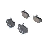 Bosch BP240 - Pastiglie Freni Auto, Delantero - Calidad Bosch - Reducción de Ruido y Polvo - Certificación ECE-R90 - Sin Cobre - 1 Juego de 4 Pastillas - Con Accesorios