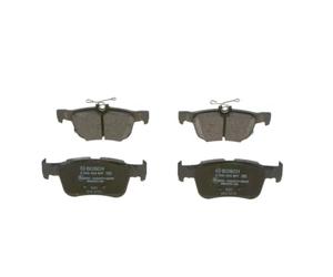 Bosch BP2420 - Pastillas de Freno Traseras para Coche - 4 Pastillas | Calidad Bosch - Reducción de Ruido y Polvo - Certificación ECE-R90 - Sin Cobre