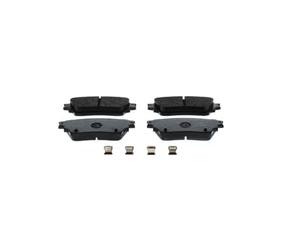 Bosch BP2627 Pastillas de freno - certificación ECE-R90-1 juego de 4 pastillas