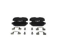 Bosch Juego 4 pastillas freno delanteras 0 986 494 656 para Renault (Safrane, Mégane, Laguna, Clio)