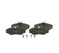 Bosch BP312 - Pastiglie Freni Auto, Delantero - Calidad Bosch - Reducción de Ruido y Polvo - Certificación ECE-R90 - Sin Cobre - 1 Juego de 4 Pastillas - Con Accesorios