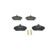 Bosch BP313 - Pastiglie Freni Auto, Delantero - Calidad Bosch - Reducción de Ruido y Polvo - Certificación ECE-R90 - Sin Cobre - 1 Juego de 4 Pastillas - Con Accesorios