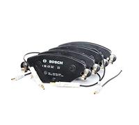 Bosch Pastillas freno BP328 Delantero – Reducción ruido y polvo – ECE‑R90 – Juego 4 con accesorios