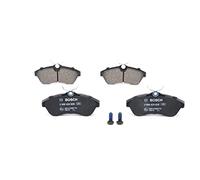Bosch BP354 - Pastiglie Freni Auto, Delantero - Calidad Bosch - Reducción de Ruido y Polvo - Certificación ECE-R90 - Sin Cobre - 1 Juego de 4 Pastillas - Con Accesorios
