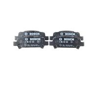 Bosch BP366 - Pastiglie Freni Auto, Trasero - Calidad Bosch - Reducción de Ruido y Polvo - Certificación ECE-R90 - Sin Cobre - 1 Juego de 4 Pastillas