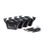 Bosch BP489 - Pastiglie Freni Auto, Trasero - Calidad Bosch - Reducción de Ruido y Polvo - Certificación ECE-R90 - Sin Cobre - 1 Juego de 4 Pastillas