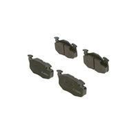 Bosch BP552 - Pastiglie Freni Auto, Delantero - Calidad Bosch - Reducción de Ruido y Polvo - Certificación ECE-R90 - Sin Cobre - 1 Juego de 4 Pastillas