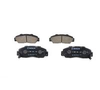 Bosch BP591 Pastillas de freno - Eje delantero - certificación ECE-R90-1 juego de 4 pastillas