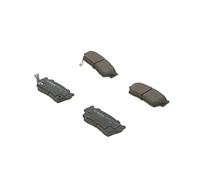 Bosch BP604 - Pastiglie Freni Auto, Delantero - Calidad Bosch - Reducción de Ruido y Polvo - Certificación ECE-R90 - Sin Cobre - 1 Juego de 4 Pastillas