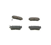 Bosch BP604 - Pastiglie Freni Auto, Delantero - Calidad Bosch - Reducción de Ruido y Polvo - Certificación ECE-R90 - Sin Cobre - 1 Juego de 4 Pastillas