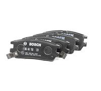 Bosch BP616 - Pastiglie Freni Auto, Trasero - Calidad Bosch - Reducción de Ruido y Polvo - Certificación ECE-R90 - Sin Cobre - 1 Juego de 4 Pastillas