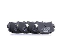 Bosch Juego de pastillas de freno trasero 0 986 463 490 Low-Metallic con avisador acústico