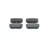 Bosch BP711 - Pastiglie Freni Auto, Delantero - Calidad Bosch - Reducción de Ruido y Polvo - Certificación ECE-R90 - Sin Cobre - 1 Juego de 4 Pastillas