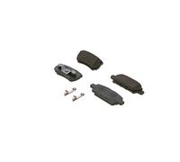 BOSCH Juego de 4 pastillas de freno para CITROÃN: C4 Aircross, C Crosser & MITSUBISHI: Lancer, Outlander & PEUGEOT: 4007, 4008 (Ref: 0 986 424 814)