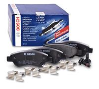 Bosch BP975 - Pastiglie Freni Auto, Delantero - Calidad Bosch - Reducción de Ruido y Polvo - Certificación ECE-R90 - Sin Cobre - 1 Juego de 4 Pastillas - Con Accesorios