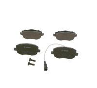 Bosch BP985 - Pastiglie Freni Auto, Delantero - Calidad Bosch - Reducción de Ruido y Polvo - Certificación ECE-R90 - Sin Cobre - 1 Juego de 4 Pastillas - Con Accesorios