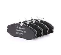 Bosch Pastillas de freno BP092 – Delantero para NISSAN/FORD, ECE‑R90, juego 4 con accesorios