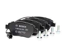 BOSCH Bremsbelagsatz, Scheibenbremse 0986424597 | Calidad Bosch - Reducción de Ruido y Polvo - Certificación ECE-R90 - Sin Cobre - Con Accesorios