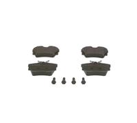 BOSCH Bremsbelagsatz, Scheibenbremse 0986494040 | Calidad Bosch - Reducción de Ruido y Polvo - Certificación ECE-R90 - Sin Cobre - Con Accesorios