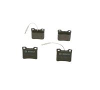 BOSCH Bremsbelagsatz, Scheibenbremse 0986494055 | Calidad Bosch - Reducción de Ruido y Polvo - Certificación ECE-R90 - Sin Cobre