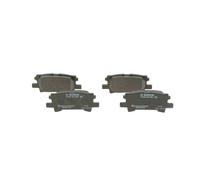 Bosch BP1159 Pastillas de freno Eje trasero certificación ECE-R90 1 juego de 4 pastillas