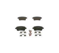 BOSCH Bremsbelagsatz, Scheibenbremse 0986494384 | Calidad Bosch - Reducción de Ruido y Polvo - Certificación ECE-R90 - Sin Cobre - Con Accesorios