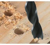 BOSCH Broca helicoidal para madera con vástago hexagonal 1/4" 2 x 24 x 62 mm 2608595518