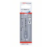 BOSCH Broca para metal HSS PointTeQ HEX con vástago de 6 puntas; 2,5 mm (5 unidades) 2608577518